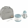 BEABA® Mahlzeit-Taschen Set On-the-go - Windisches Blau