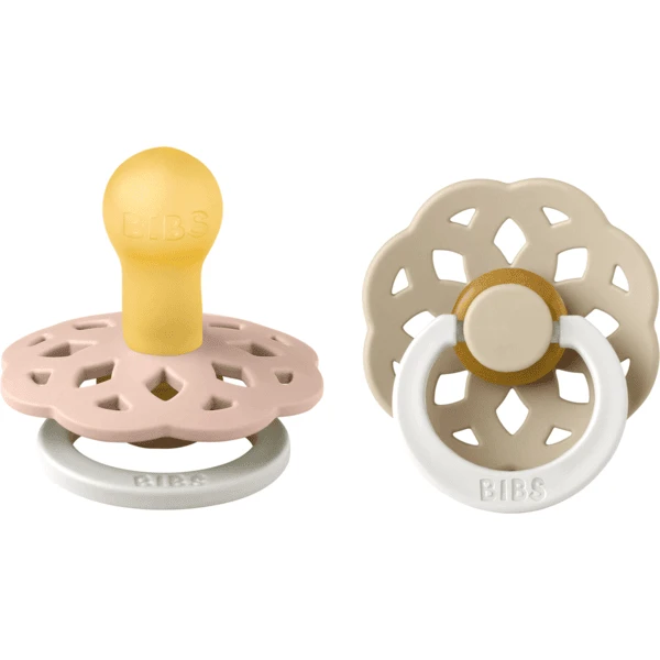 BIBS® Schnuller Boheme 0-6 Monate, Blush & Vanilla Night Glow 1 BIBS® Schnuller Boheme 0-6 Monate, Blush & Vanilla Night Glow
