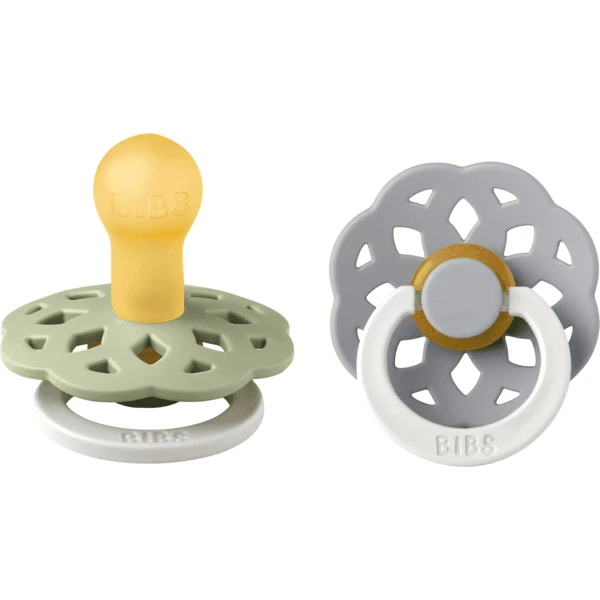 BIBS® Schnuller Boheme 0-6 Monate, Sage & Cloud Night Glow 1 BIBS® Schnuller Boheme 0-6 Monate, Sage & Cloud Night Glow