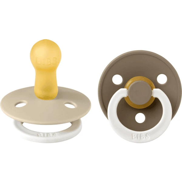 BIBS® Schnuller Colour Dark Oak / Vanilla Night 6-18 Monate, 2 Stk. 1 BIBS® Schnuller Colour Dark Oak / Vanilla Night 6-18 Monate, 2 Stk.