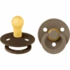 BIBS® Schnuller Colour Mocha/Dark Oak 0-6 Monate, 2 Stk.