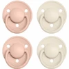BIBS® Schnuller De Lux Ivory / Blush 0-36 Monate, 4 Stk.