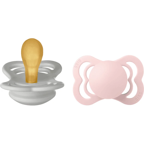 BIBS® Schnuller Supreme Latex Haze Und Blossom 0-6 Monate, 2 Stk. 1 BIBS® Schnuller Supreme Latex Haze Und Blossom 0-6 Monate, 2 Stk.