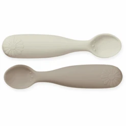 Cam Cam Copenhagen Cam Cam® COPENHAGEN Silikonlöffel Blume, Earth Mix, 2er Pack