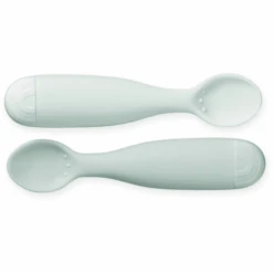 Cam Cam Copenhagen Cam Cam® COPENHAGEN Silikonlöffel Regenbogen, Bllue Mix, 2er Pack