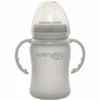 Everyday® Baby Glas-Trinkbecher Heathy+ Sippy Cup, 150 Ml In Quiet Grey
