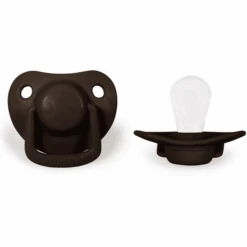 Filibabba Schnuller 0-6 Monate Chocolate, 2 Stück