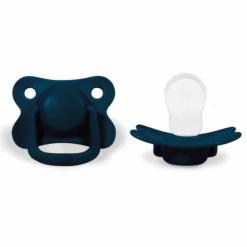 Filibabba Schnuller +6 Monate Dark Blue, 2 Stück