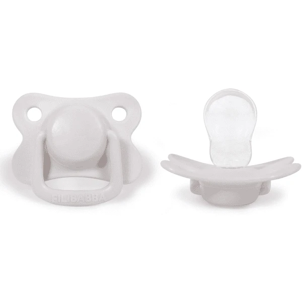 Filibabba Schnuller +6 Monate Weiß, 2 Stück 1 Filibabba Schnuller +6 Monate Weiß, 2 Stück