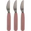 Filibabba Silikon Messer 3er-Pack - Rose