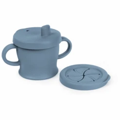 Haakaa® Trinktasse 2in1 Ab 6 Monaten, Hellblau
