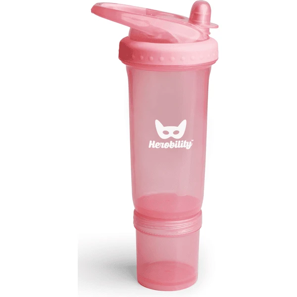 Herobility Trinkflasche Sport Pink 2 Herobility Trinkflasche Sport Pink – Bild 2