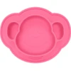 KOKOLIO Esslernteller Monki Aus Silikon, Ab 6 Monaten In Pink