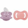 Lullaby Planet Schnuller Dental Aus Silikon Gr. 2 Pink Coral & Lavender Breeze, 2er Pack