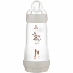 MAM Babyflasche Easy Start Anti-Colic, 320 Ml Ab 4+ Monate, Hase