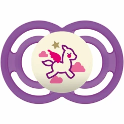 MAM Nachtschnuller Perfect Lila 6+ Monate Silikon