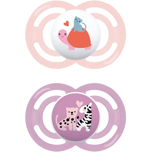 MAM Schnuller Perfect Silikon, 6-16 Monate, 2 Stk., Schildkröte/Zebra 1 MAM Schnuller Perfect Silikon, 6-16 Monate, 2 Stk., Schildkröte/Zebra