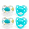 Medela Baby Schnuller Original 0-6 Monate DUO Signature 4 Stück In Türkis