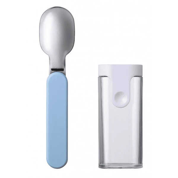 MEPAL Faltbarer Löffel Ellipse - Nordic Blue 1 MEPAL Faltbarer Löffel Ellipse - Nordic Blue
