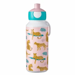 MEPAL Trinkflasche Pop-up Campus 400 Ml - Leopard