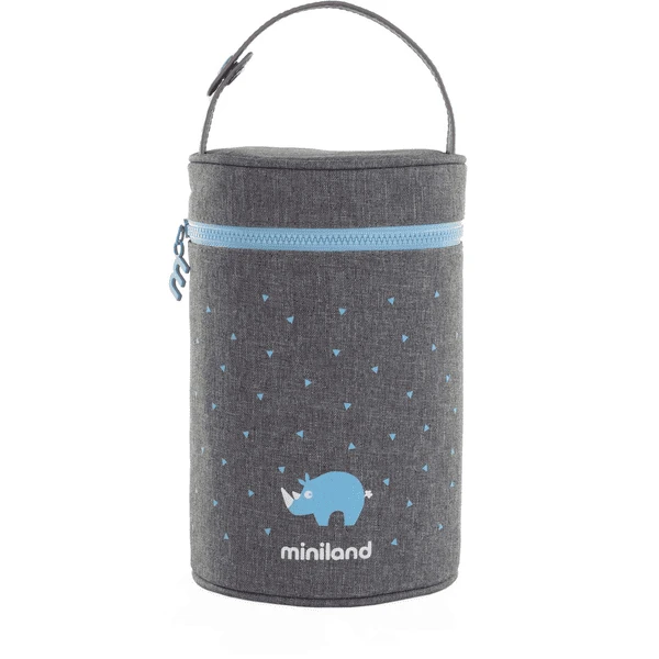 Miniland Isolier-Doppeltasche Thermibag Azure 700ml 1 Miniland Isolier-Doppeltasche Thermibag Azure 700ml