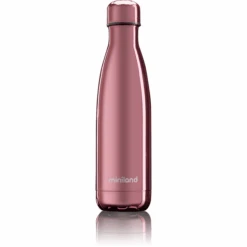 Miniland Thermosflasche Bottle Deluxe Rose Mit Chromeffekt 500 Ml