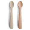 Mushie Silikonlöffel, Blush/Shifting Sand