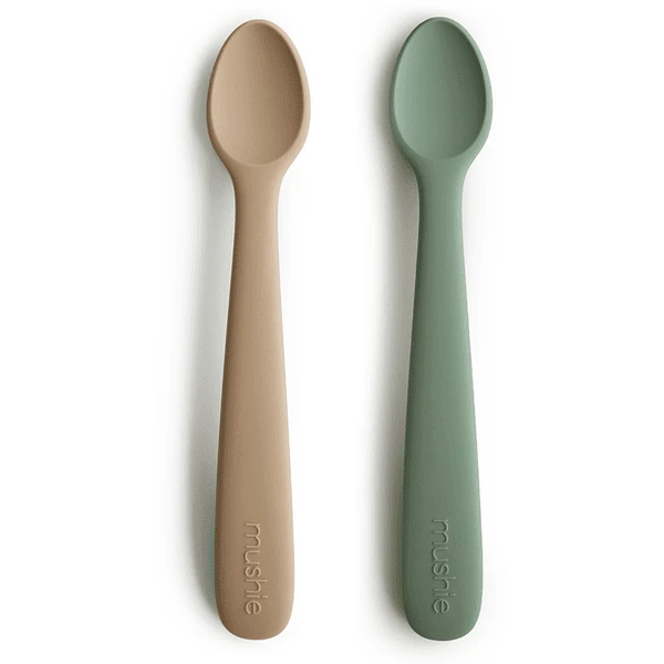 Mushie Silikonlöffel Dried Thyme/Natural 1 Mushie Silikonlöffel Dried Thyme/Natural