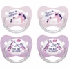 Nip® Schnuller Family Gr. 2 Latex Unicorn Und Giraffe 4 Stück