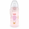 NUK Babyflasche Active Cup, Rosa, Motiv Hase 300ml
