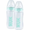 NUK Babyflasche Anti-Colic Professional, 300 Ml, Temperature Control Im Doppelpack