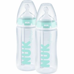 NUK Babyflasche Anti-Colic Professional, 300 Ml, Temperature Control Im Doppelpack