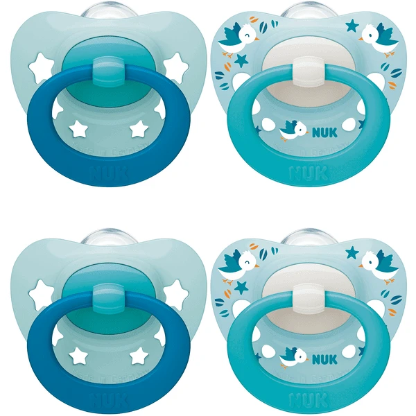NUK Schnuller Signature, Boy Gr. 1, 4 Stück 1 NUK Schnuller Signature, Boy Gr. 1, 4 Stück