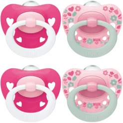 NUK Schnuller Signature, Girl Gr.2 4 Stück