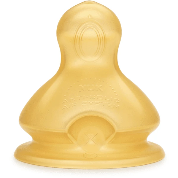 NUK Trinksauger First Choice Latex Gr. 2 M 6 - 18 Monate Doppelpack 1 NUK Trinksauger First Choice Latex Gr. 2 M 6 - 18 Monate Doppelpack
