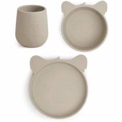 Nuuroo Geschirrset Judi Koala 3er Set, Cobblestone