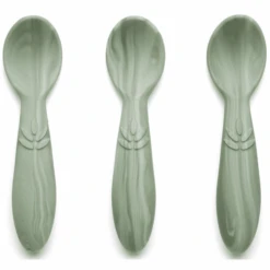 Nuuroo Kinderlöffel Ella 3 Stück, Light Green Mix