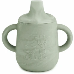 Nuuroo Schnabeltasse Aiko 140ml, Light Green Mix