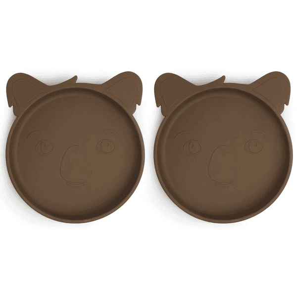 Nuuroo Silikonteller Akila Koala 2 Stück, Acorn 1 Nuuroo Silikonteller Akila Koala 2 Stück, Acorn