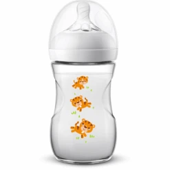 Philips Avent Natural Flasche SCF070/20, 260ml, 1 Stück, Tiger