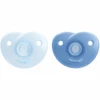Philips Avent Schnuller Soothie SCF099/21 0-6m In Blau Inklusive Stericase, 2 Stück