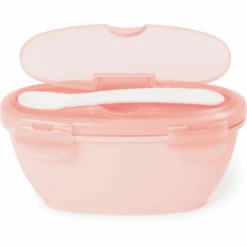 SkipHop Reisegeschirr Easy Serve, Koralle