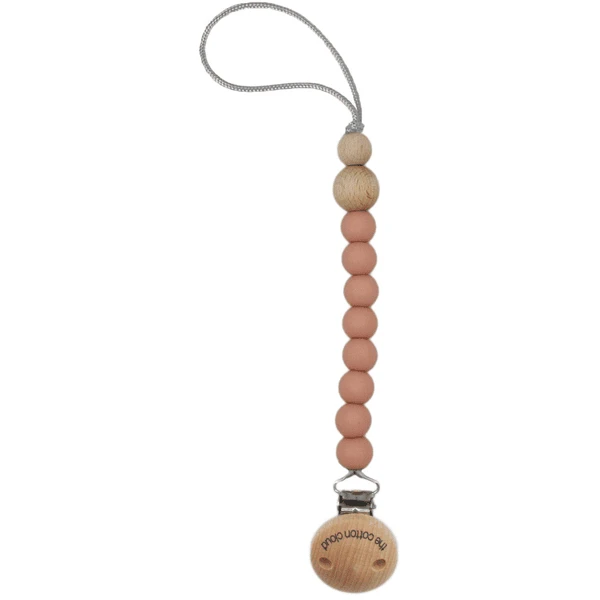 The Cotton Cloud Schnullerkette Aus Silikon Round Blush 1 The Cotton Cloud Schnullerkette Aus Silikon Round Blush