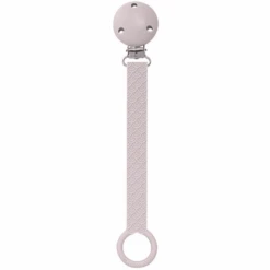 The Cotton Cloud Schnullerkette Scallop Aus Silikon, Dusty Mauve