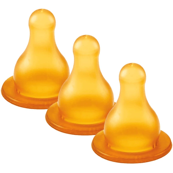 Thermobaby® Sauger 0-6 Monate Aus Naturkautschuk, 3 Stück 1 Thermobaby® Sauger 0-6 Monate Aus Naturkautschuk, 3 Stück