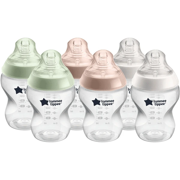 Tommee Tippee Babyfläschchen Closer To Nature, 6er Set 1 Tommee Tippee Babyfläschchen Closer To Nature, 6er Set