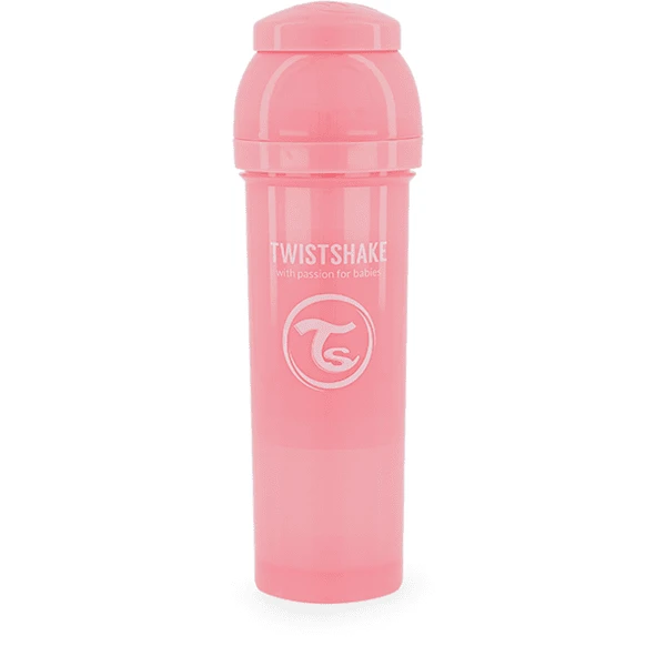 TWISTSHAKE Babyflasche Anti-Kolik 330 Ml In Pastell Pink 1 TWISTSHAKE Babyflasche Anti-Kolik 330 Ml In Pastell Pink
