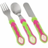 Vital Baby Kinder Besteckset 3-teilig In Pink/grün